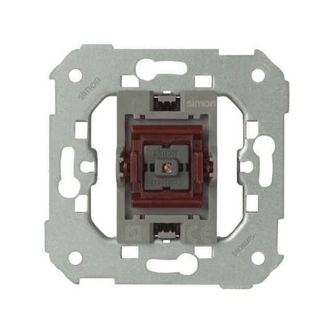 Механизм выключателя однополюсного с индикатором - 16AX 250В~. Simon 82. 7700112-039