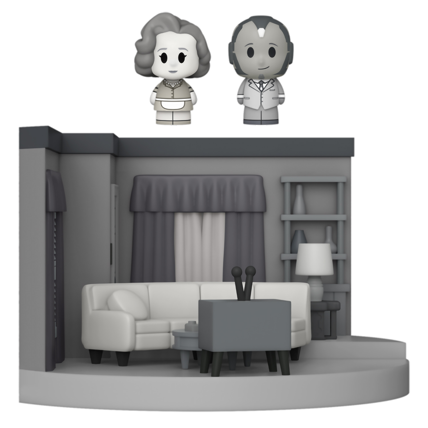 Фигурка Funko Mini Moments! Marvel WandaVision: Living Room 1950s (EXC) –  купить по выгодной цене | Интернет-магазин комиксов 28oi.ru