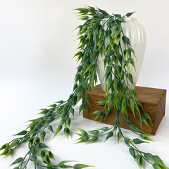 Овес, Ампельное растение, искусственная зелень свисающая, 78 см, 1 шт
