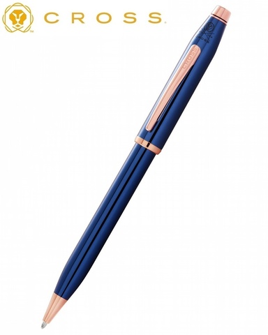 Ручка шариковая Cross Century II Translucent Cobalt Blue Lacquer ( AT0082WG-138 )
