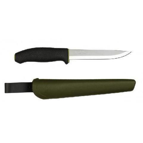 Нож Morakniv 748 MG, нержавеющая сталь, резиновая ручка, 12475