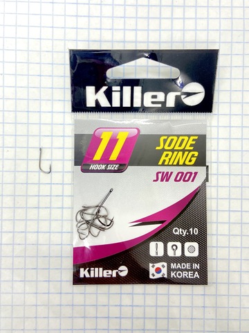 Крючок KILLER SODE-RING № 11 продажа от 10 шт.