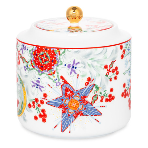 Банка с крышкой 10см Mix&Match Home Счастливая Звезда