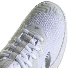 Женские теннисные кроссовки Adidas SoleMatch Control W - footwear white/silver matte/grey one