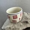 Чашка с иероглифами, керамика, 100мл