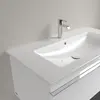 Villeroy&Boch 4104AL01 Раковина, Villeroy&Boch, Venticello, ширина, мм-1000, глубина, мм-500, высота, мм-170, тип установки-на тумбу, отверстия для смесителя-1 сквозное, 2 промаркированных, с переливом, материал-керамика, цвет-альпийский белый