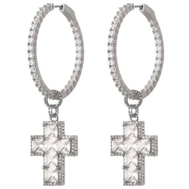

Серьги Square Silver Earrings