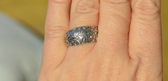 Адриана малое(кольцо из серебра)