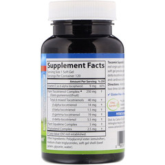 Carlson Labs, Tocomin SupraBio, 120 капсул