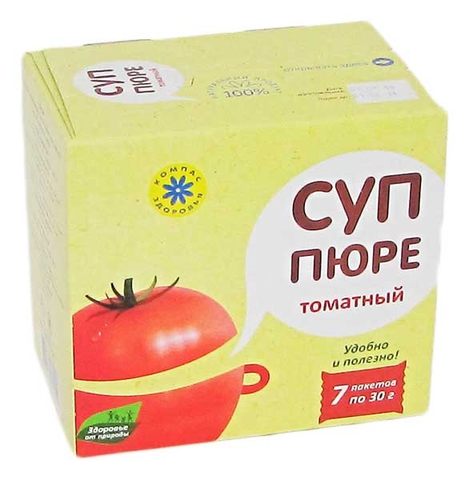 Суп-пюре ТОМАТНЫЙ 210 г (Компас здоровья)