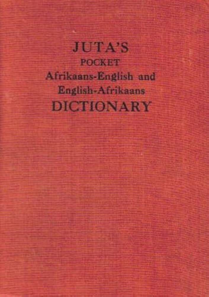 AfrikaansEnglish and EnglishAfrikaans Pocket Dictionary