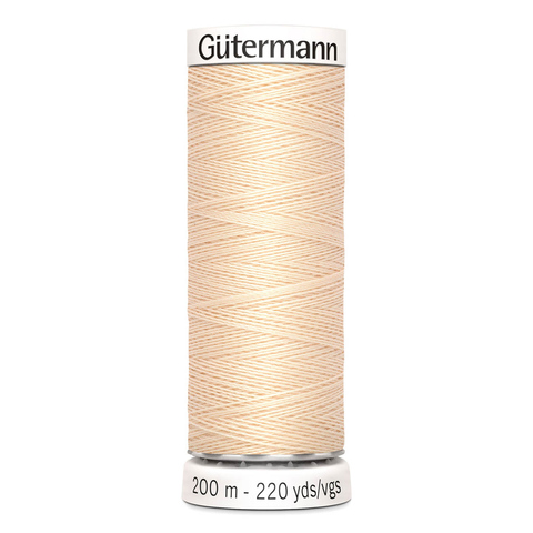 Нить Sew-All 100/200 м Gutermann (005 кремовый)