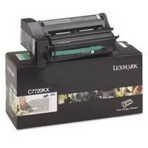 Картридж для принтеров Lexmark С772 черный (black). Ресурс 15000 стр (C7720KX)