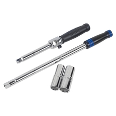 МАСТАК (028-42079C) Ключ балонный крестообразный 1/2", 17, 19, 21, 23 мм, кейс, разборный