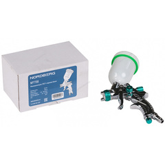 NORDBERG (NP7708) Мини краскопульт HVLP с верхним баком, сопло 0.8 мм