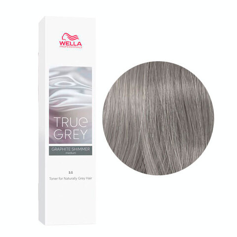 Wella Professionals True Grey Graphite Shimmer Medium - Тонер для натуральных и седых волос