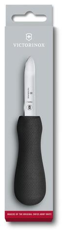 Нож кухонный Victorinox для устриц, 7 см, чёрный (7.6394)