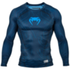 Рашгард Venum Nightcrawler Blue L/S