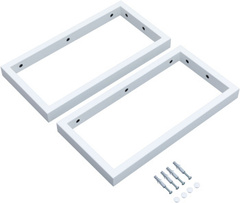 Aquanet Комплект кронштейнов Магнум 450х230х40 (2 шт.) цв. белый матовый (320678) фото