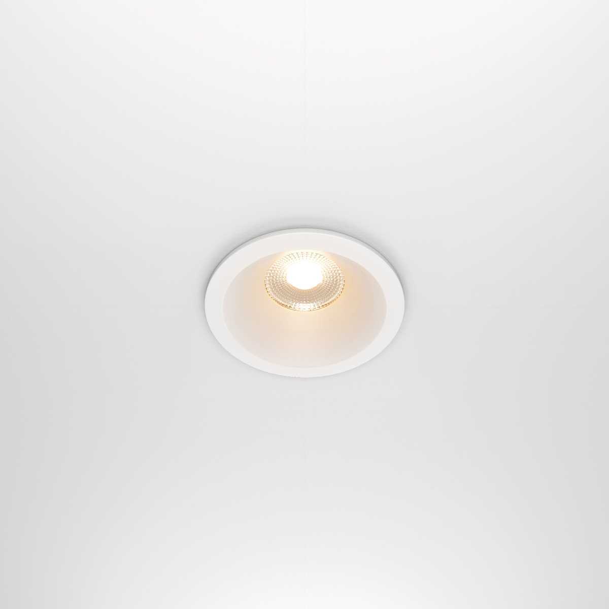 Встраиваемый светильник Maytoni Technical Downlight DL034-01-12W2.7K-W