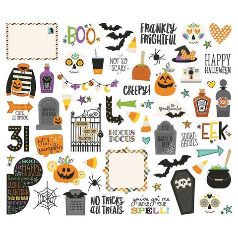 Высечки Say Cheese Halloween Bits & Pieces Die-Cuts -62шт