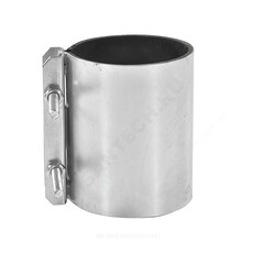 Хомут ремонтный односторонний сталь оц Ду 50 Дн 57-67 L=70мм Краб Сансфера 17006