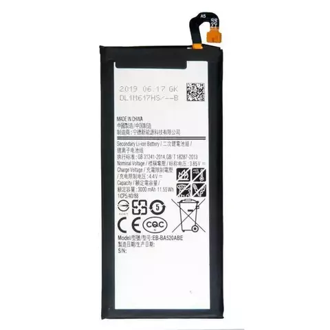 АКБ 3000 mAh (EB-BA520ABE) для Samsung Galaxy A5 2017 / J5 2017 (A520, J530) Аккумулятор для телефона