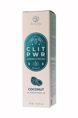 Стимулирующий бальзам для клитора Clit Pwr с ароматом кокоса