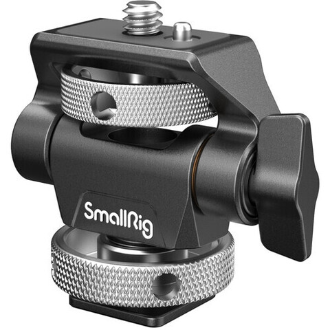 Крепление для монитора SmallRig Swivel / Tilt Adjustable Monitor Mount Cold Shoe Mount шарнир и наклон