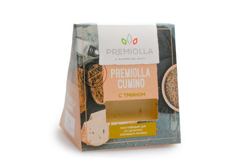 Сыр с тмином «Premiolla comino» 50%, 180г