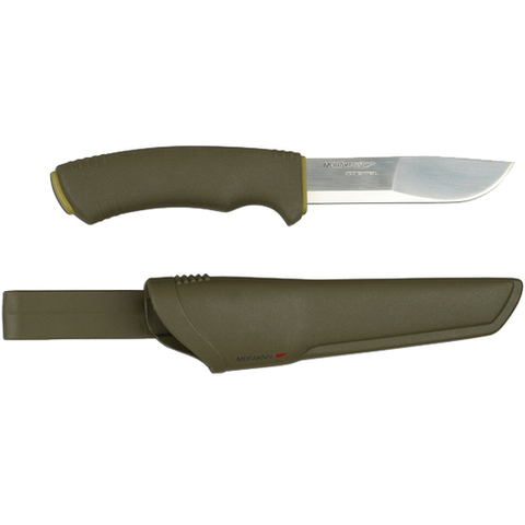 Нож Morakniv BushCraft Forest, нержавеющая сталь, рез. рукоять, 12493