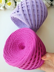 Milk knitted yarn