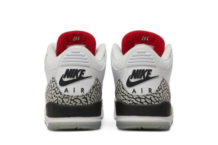 Jordan Air Jordan 3 Retro Free Throw Line White Cement 2018 Hyper Sneakers