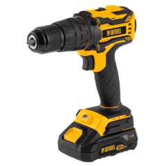 Дрель-шуруповерт аккумуляторная ударная бесщет CIDB-18-02, Li-Ion, 18 В Denzel