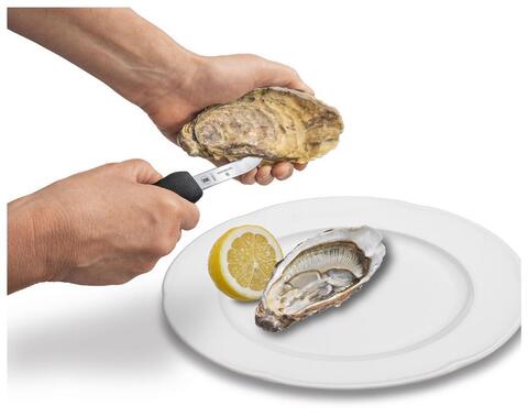 Нож кухонный Victorinox для устриц, 7 см, чёрный (7.6394)