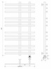 Secado Понтида 3 4603777457143 графит Полотенцесушитель электрический 100x20x60 графит