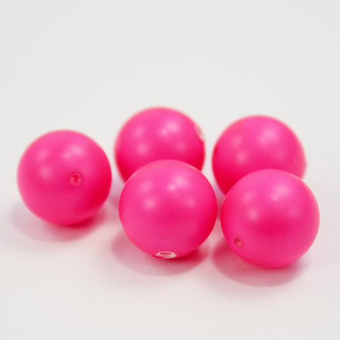5810 Хрустальный жемчуг Сваровски Crystal Neon Pink круглый 8 мм , 5 шт