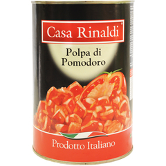 Кусочки очищенных помидоров в томатном соке Casa Rinaldi 4,05 кг