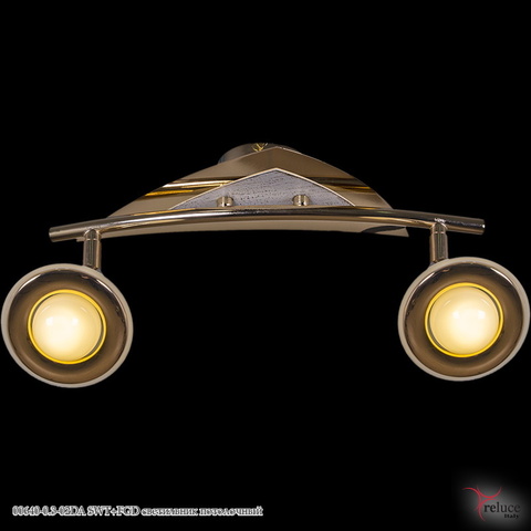 Светильник Спот 00640-0.3-02DA SWT+FGD Золото/Белый