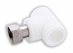 VALFEX Тройник PPR комб. с накидной гайкой 20х3/4"х20 (20/80)
