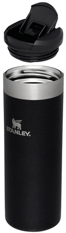 Картинка термостакан Stanley AeroLight Transit Mug 0.47L Black Metallic - 2
