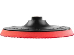 STAYER М14, d 150 мм, пластиковая, мягкая опорная тарелка на липучке для УШМ (35744-150)