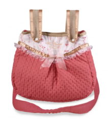 DeCuevas Коляска с сумкой и зонтиком для кукол REBORN серии Мартина, 90 см  (складная, с регулируемой ручкой) (82033)