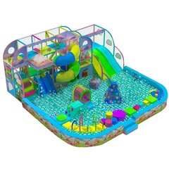 Детский игровой лабиринт «Солнечный день» 68.9 м² (8,25*8,35*4 м)