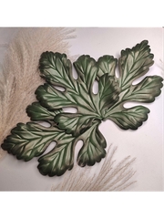 Молд пластиковый Лист хризантемы, анемона, мака 28,5х21см