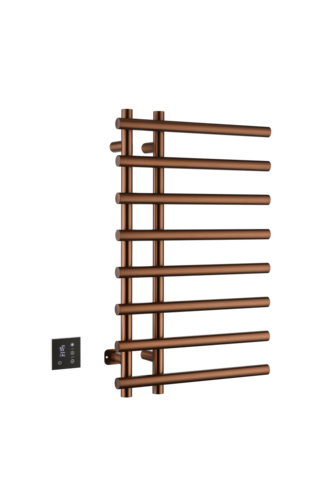 Boheme Uno 722-BRB Полотенцесушитель электрический, цвет: брашированная бронза