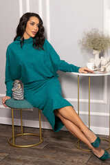 Платье Северина (зеленое море) П14571-12М LT Collection