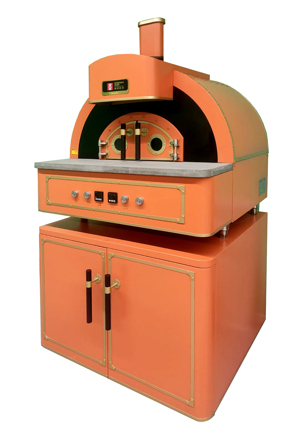 Печь подовая Kocateq EPC 80x40 Dome электрическая для неаполитанской пиццы, с подом 80*40 см