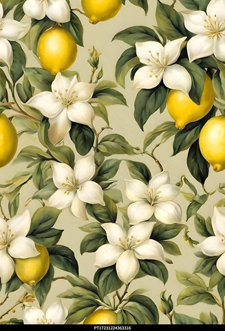 ПРЕДЗАКАЗ, ЛИМОНЫ, 100% хлопок