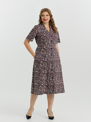 4536 Халат на пуговицах